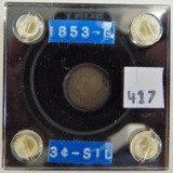 3 CENTS SILVER
