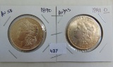 MORGAN DOLLARS.