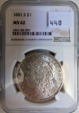 1881-S MORGAN DOLLAR