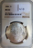1884 MORGAN DOLLAR