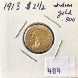 1913 INDIAN GOLD