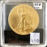 1911-D DOUBLE EAGLE GOLD
