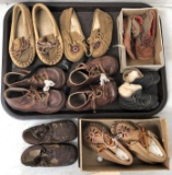 Lot of Vintage Children's Footwear