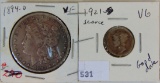 MORGAN AND MERCURY LOT