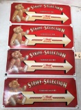 Steiff Porcelain Teddy Bear Signs