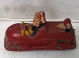Donald & Mickey Rubber Fire Truck