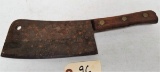 Early, Stamped Meat Cleaver