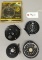 5-Assorted Fly Fishing Reels