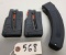 Smith & Wesson and Ruger 22 Cal. Magazines