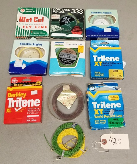 Assorted Fly Fishing Line (10-Pieces)