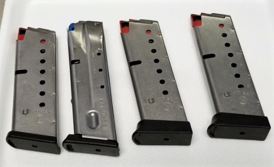Smith & Wesson 8-Round .40 Magazines (4-Mags)