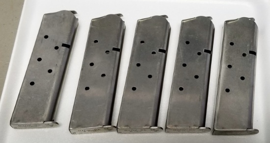 Colt 45 Auto Pistol Magazines (5-Mags)