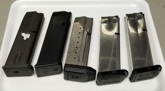 Assorted 9MM Magazines (5-Mags)
