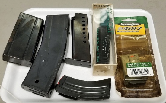 Assorted Magazines (5-Mags) & Olt Fox/Coyote Call