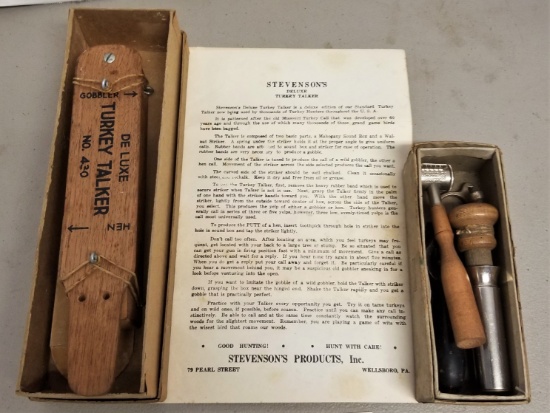 Vintage 12 Ga. Reloader & Deluxe Turkey Talker