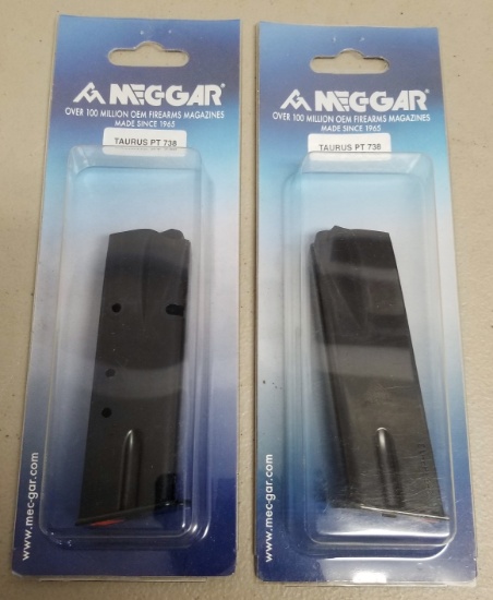 2 - Mec-Gar Taurus PT 738 Magazines