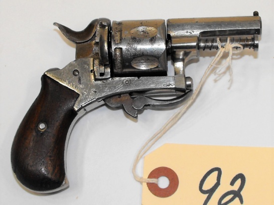 Unmarked British 7.65 Revolver