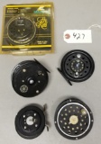 5-Assorted Fly Fishing Reels