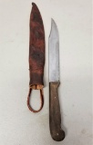 Handmade Damascus Steel Fixed Blade Knife