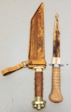 Pair of Windlass Fixed Blade Knives