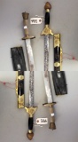 Pair of Japanese Style Swords with Sheaths