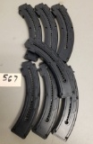 7 - Unmarked 22 Cal. Magazines