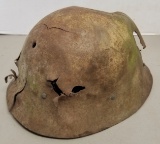 Early Japanese Helmet in Rough Condition