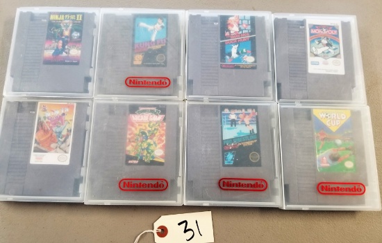 (8) NES Games