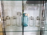 Early Assorted Mason Jars