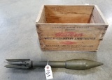 Western Ammo Crate & Military Rocket Grenade