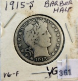 1915-S BARBER HALF