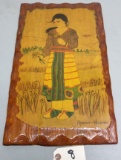 Hand Crafted Indian Plaque