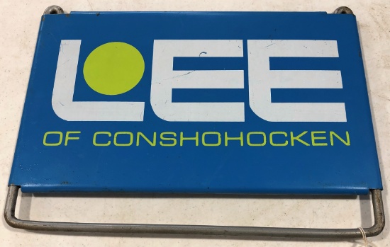 "Lee of Conshohocken" Tire Display Sign