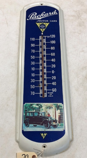 27" "Packard Motor Cars" Thermometer