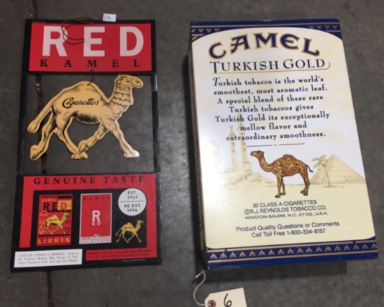 Cardboard "Camel" Case & Carboard Wall Hanger