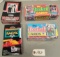 4 PACKS OF ASSORTED TRADING CARDS,