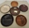 6 -Assorted Early Redware Plates