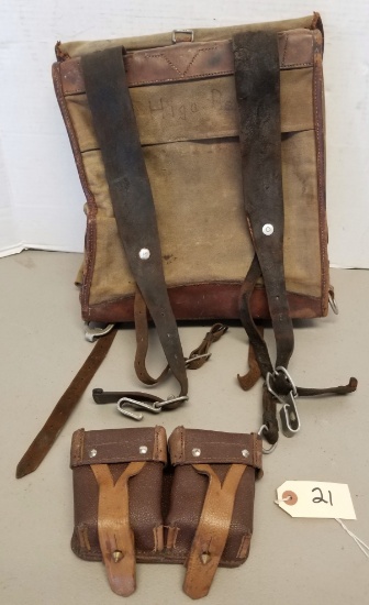 German WWII Backpack