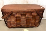 OAK PICNIC BASKET,