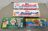 4 UNOPENED CASES OF TRADING CARDS,