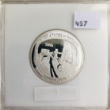 Man on the Moon Medallion