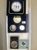 Medallion, Coin Set, Silver Ike, Proof Cent
