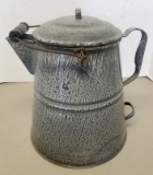 Large Agate Coffee Pot