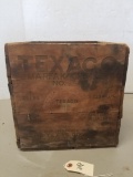 WOODEN TEXACO GREASE CRATE,