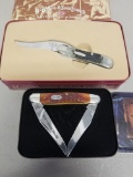 PAIR OF CASE FOLDING KNIVES,