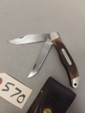 SCHRADE-WALDEN NY USA 25OT FOLDING KNIFE,