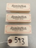 3 BRAND NEW UNWRAPPED REMINGTON BULLET KNIVES,