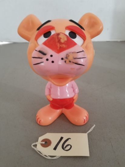 Vintage Pink Panther Talking Pull String Toy