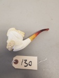 Early Meerschaun Carved Tobacco Pipe