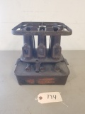 Large Florence 3 Burner Cast Iron Oil Stove